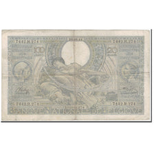 Geldschein, Belgien, 100 Francs-20 Belgas, 1941-08-26, KM:112, S