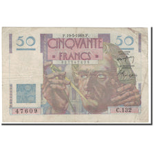 France, 50 Francs, 50 F 1946-1951 ''Le Verrier'', 1949-05-19, VG(8-10)
