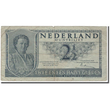 Banknote, Netherlands, 2 1/2 Gulden, 1949-08-08, KM:73, F(12-15)