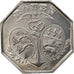 Coin, France, Chambre de Commerce, Rouen, 10 Centimes, 1918, MS(63), Aluminium