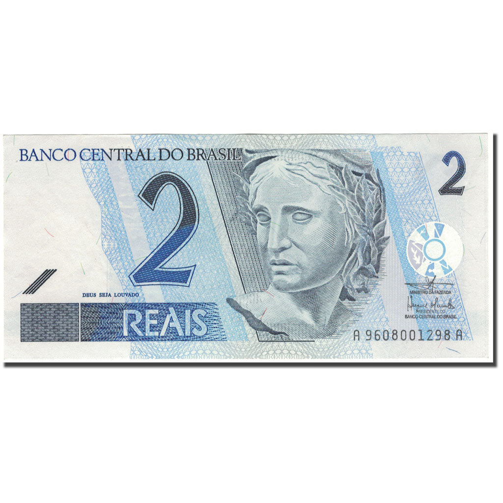 Banknote, Brazil, 2 Reais, 2006, KM:249c, UNC(60-62)