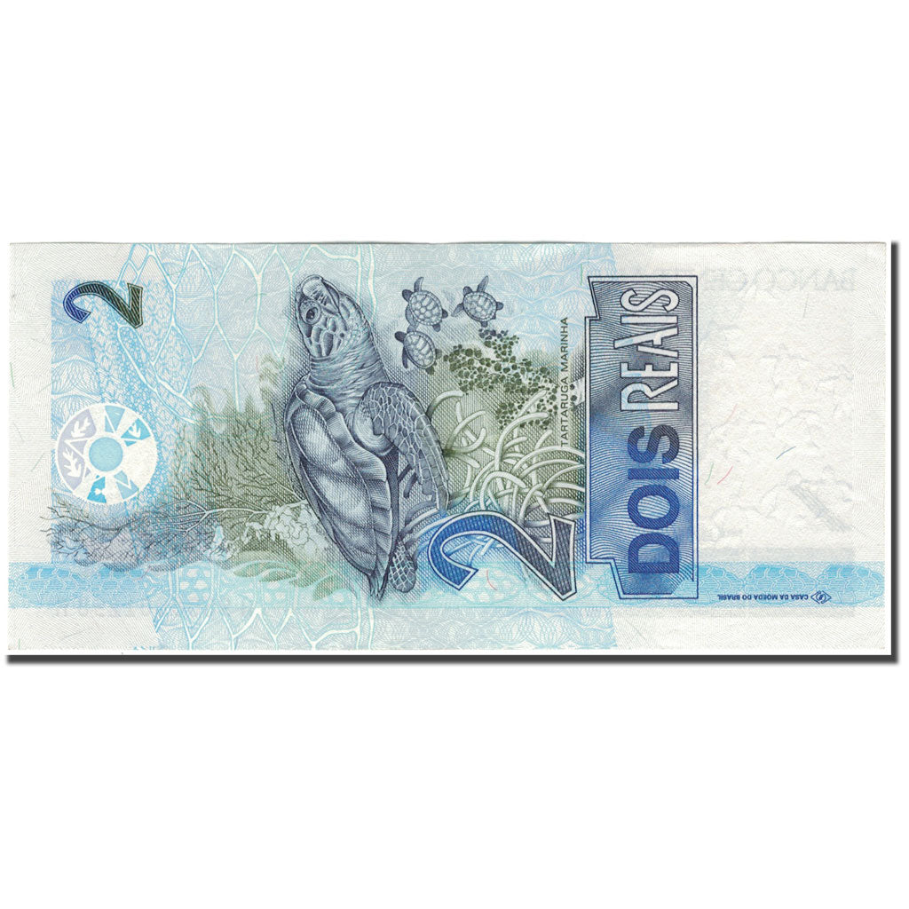 Banknote, Brazil, 2 Reais, 2006, KM:249c, UNC(60-62)