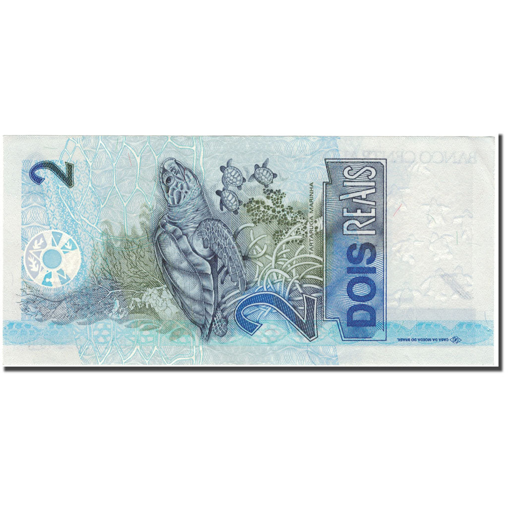 Banknote, Brazil, 2 Reais, 2006, KM:249c, AU(55-58)