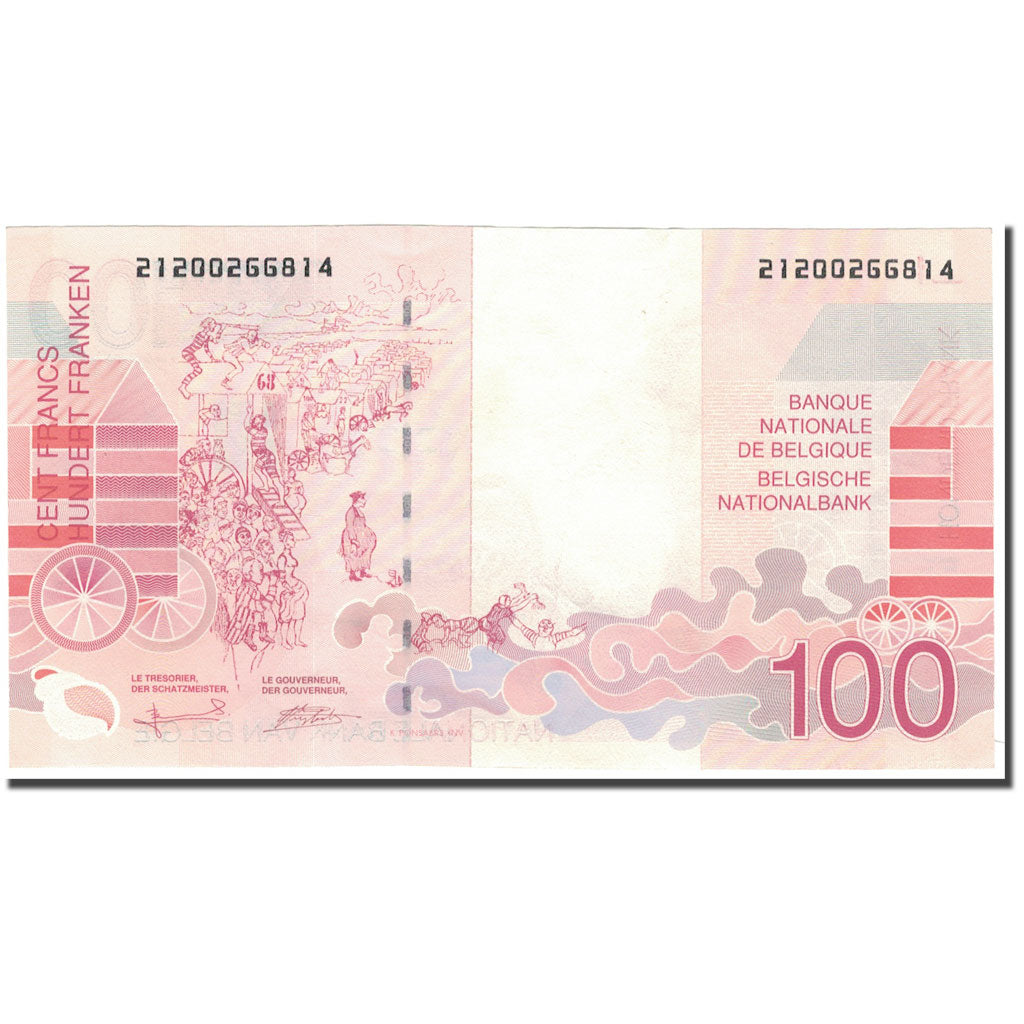 Banknote, Belgium, 100 Francs, 1995, KM:147, UNC(60-62)