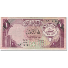 Geldschein, Kuwait, 1 Dinar, 1980, KM:13b, S+