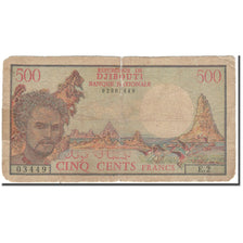 Banknote, Djibouti, 500 Francs, 1979, KM:36a, AG(1-3)