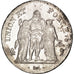 FRANCE, Union et Force, 5 Francs, 1796, Paris, KM #639.1, AU(50-53), Silver,...