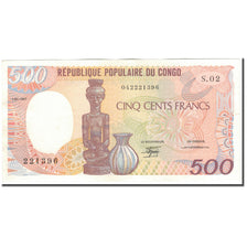Banknote, Congo Republic, 500 Francs, 1987-01-01, KM:8a, AU(55-58)