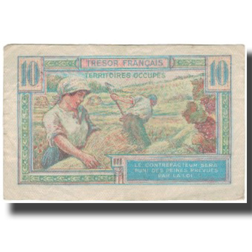 France, 10 Francs, 1947, VF(30-35), Fayette:30.1, KM:M7a