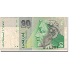 Banknote, Slovakia, 20 Korun, 1995-06-01, KM:20b, VF(20-25)