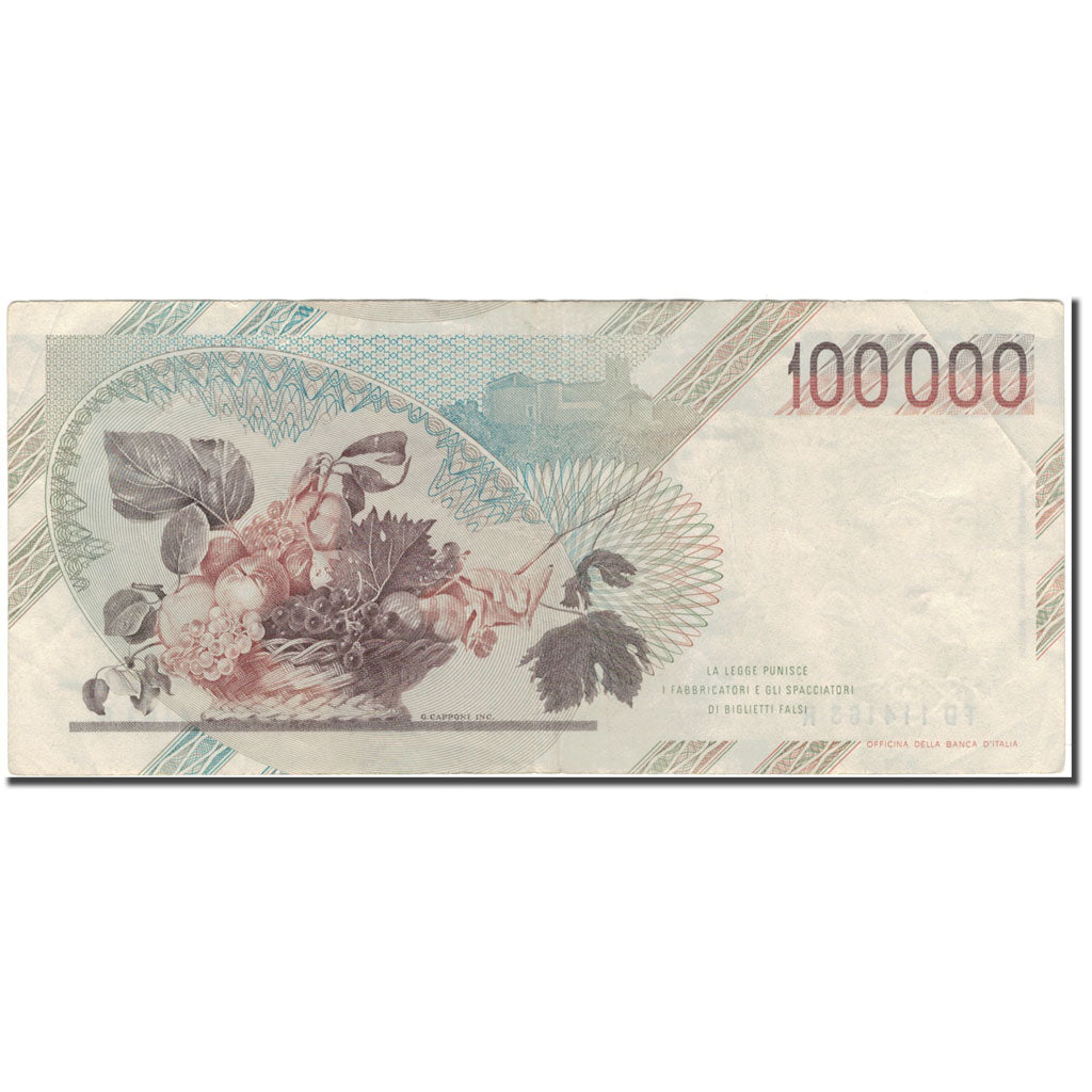 Banconote, Italia, 100,000 Lire, 1983-09-01, KM:110b, BB