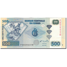 Banknote, Congo Democratic Republic, 500 Francs, 2002-01-04, KM:96a, UNC(60-62)