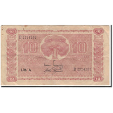 Geldschein, Finnland, 10 Markkaa, 1945, KM:77a, SS