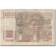 France, 100 Francs, 100 F 1945-1954 ''Jeune Paysan'', 1952-10-02, F(12-15)