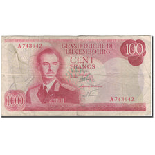 Banknote, Luxembourg, 100 Francs, 1970-07-15, KM:56a, VF(20-25)