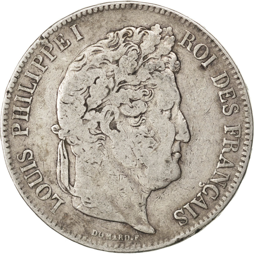 Louis Philippe Ier, 5 Francs tête laurée 1835 Limoges, KM 749.6