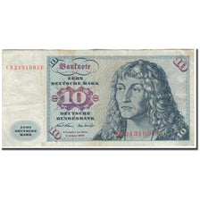 Banknote, GERMANY - FEDERAL REPUBLIC, 10 Deutsche Mark, 1970-01-02, KM:31a