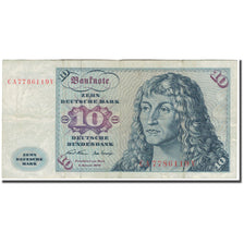 Banknote, GERMANY - FEDERAL REPUBLIC, 10 Deutsche Mark, 1970-01-02, KM:31a
