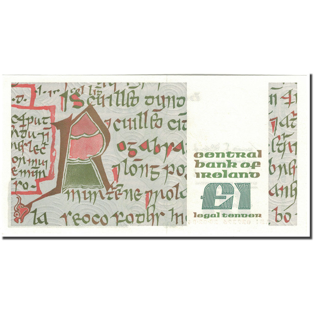 Banknote, Ireland - Republic, 1 Pound, 1984-02-20, KM:70c, UNC(65-70)