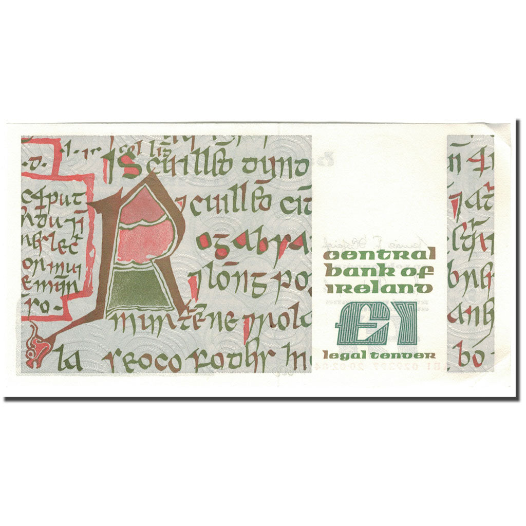 Banknote, Ireland - Republic, 1 Pound, 1984-02-20, KM:70c, UNC(60-62)