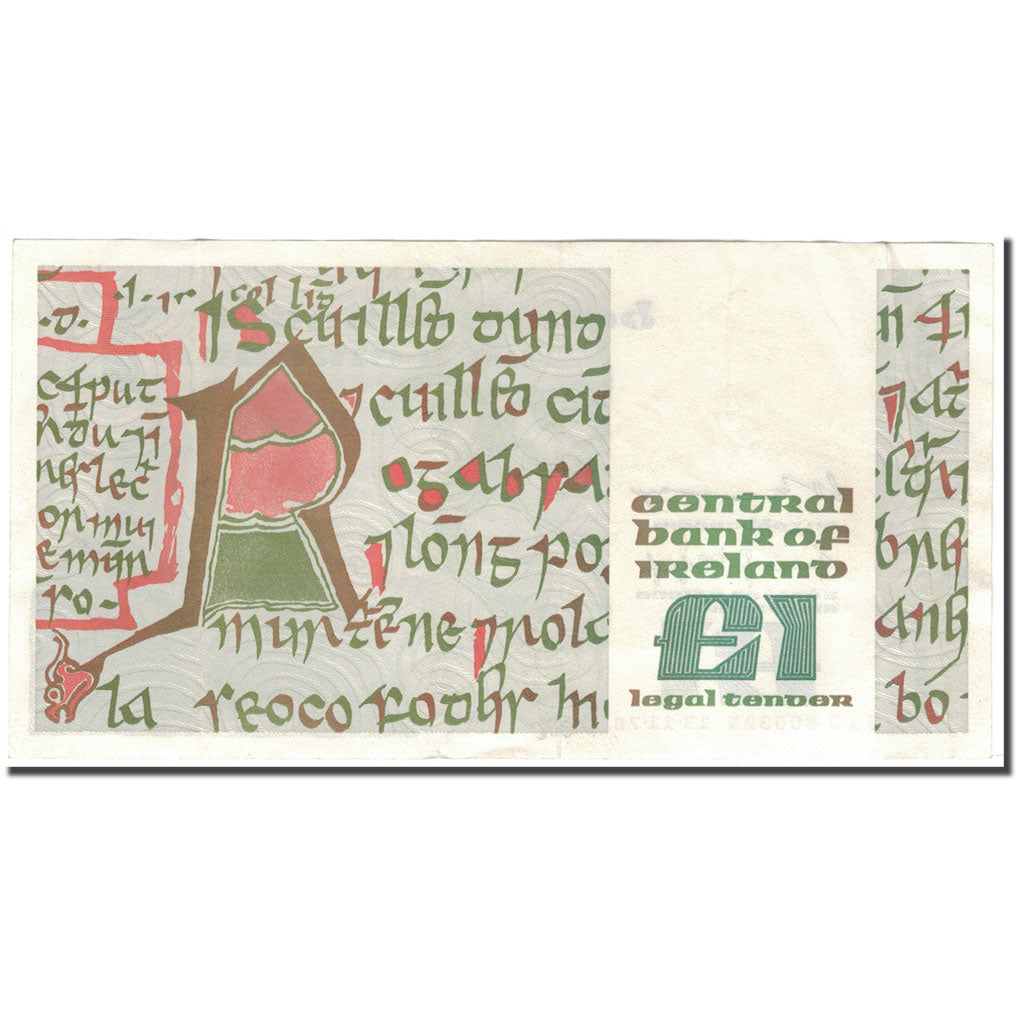 Banknote, Ireland - Republic, 1 Pound, 1978-11-13, KM:70b, AU(50-53)