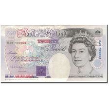 Banknote, Great Britain, 20 Pounds, 1991-1993, KM:384b, AU(50-53)