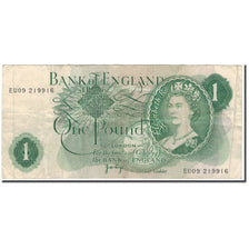 Banknote, Great Britain, 1 Pound, Undated (1970-77), KM:374g, VG(8-10)