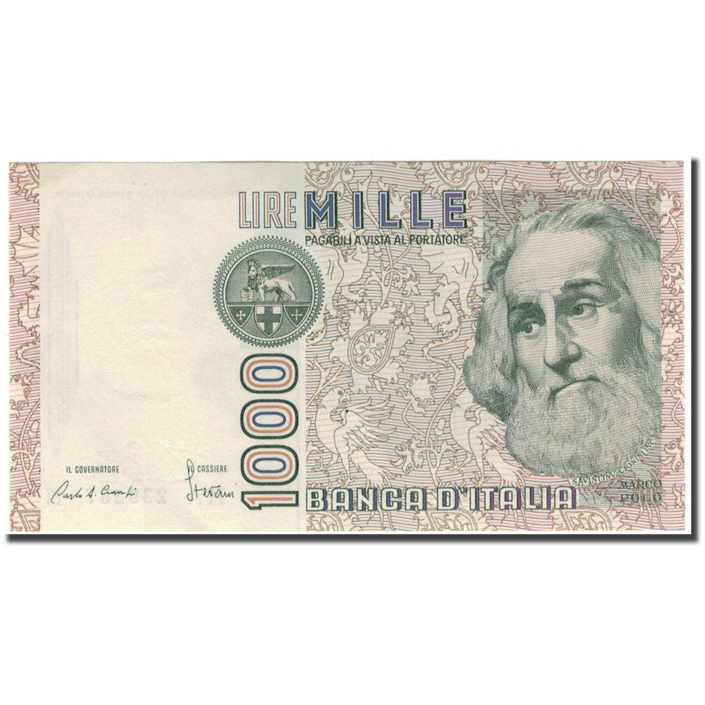Biljet, Italië, 1000 Lire, 1982-01-06, KM:109a, SPL