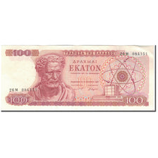 Banknote, Greece, 100 Drachmai, 1967-10-01, KM:196b, AU(50-53)
