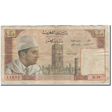 Geldschein, Marokko, 10 Dirhams, 1965, KM:54c, SGE