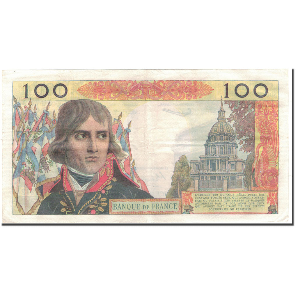 France, 100 Nouveaux Francs, 100 NF 1959-1964 ''Bonaparte'', 1963-02-07
