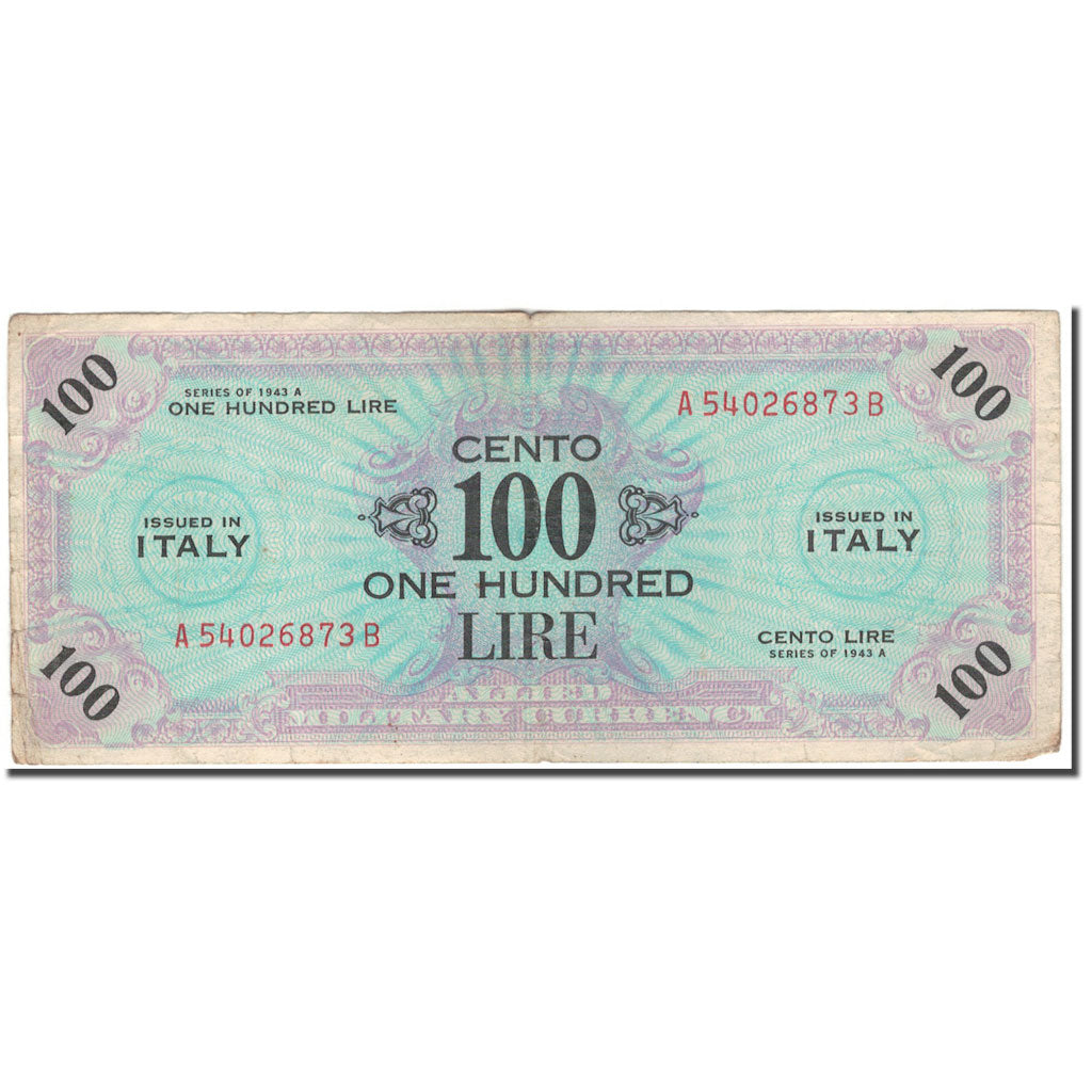 Banknote, Italy, 50 Lire, 1943, KM:M20b, VF(20-25)