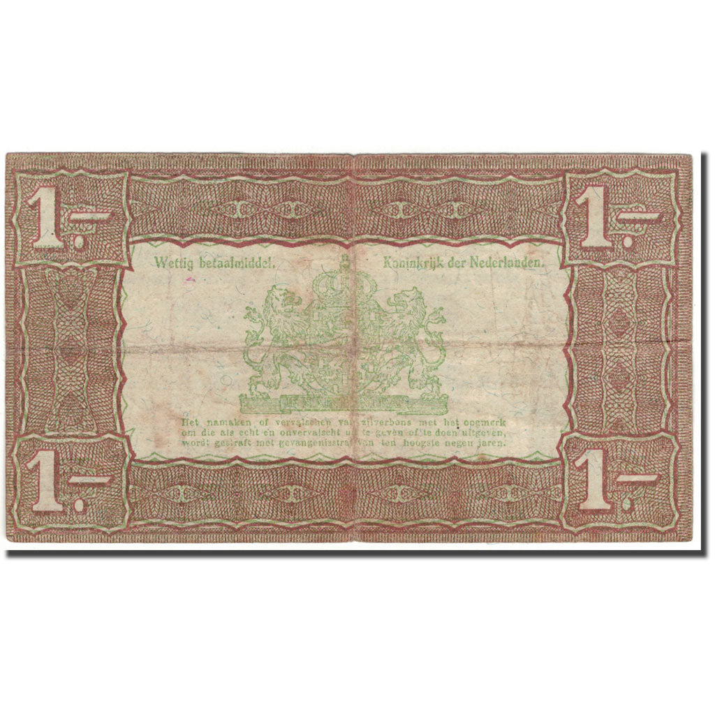 Banknote, Netherlands, 1 Gulden, 1938-10-01, KM:61, VF(30-35)