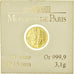 Moneta, Francia, 100 Euro, 2008, FDC, Oro, Gadoury:3, KM:1536