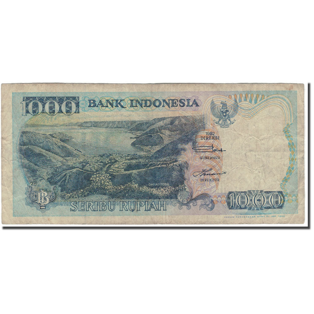 Geldschein, Indonesien, 1000 Rupiah, 1998, KM:129g, SGE+