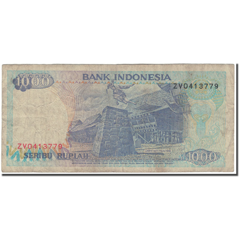 Geldschein, Indonesien, 1000 Rupiah, 1998, KM:129g, SGE+