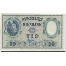 Banknote, Sweden, 10 Kronor, 1962, KM:43i, EF(40-45)