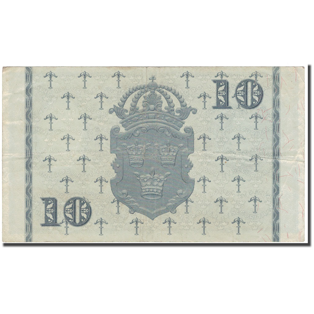 Banknote, Sweden, 10 Kronor, 1962, KM:43i, EF(40-45)