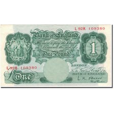 Billet, Grande-Bretagne, 1 Pound, 1955, KM:369c, TTB+