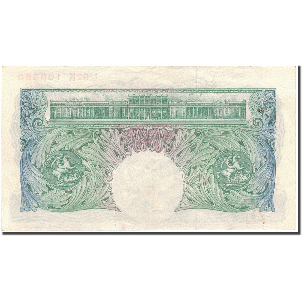 Billet, Grande-Bretagne, 1 Pound, 1955, KM:369c, TTB+
