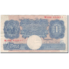 Billet, Grande-Bretagne, 1 Pound, 1940, KM:367a, TB+