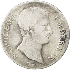 FRANCE, Napoléon I, Franc, 1804, Paris, KM #656.1, F(12-15), Silver, Gadoury #..