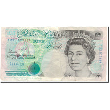 Banknote, Great Britain, 5 Pounds, 1991-1998, KM:382b, VF(30-35)
