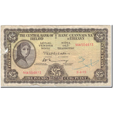 Banknote, Ireland - Republic, 5 Pounds, 1973-04-03, KM:65c, VG(8-10)