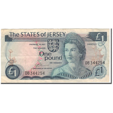 Banconote, Jersey, 1 Pound, 1976, KM:11a, BB