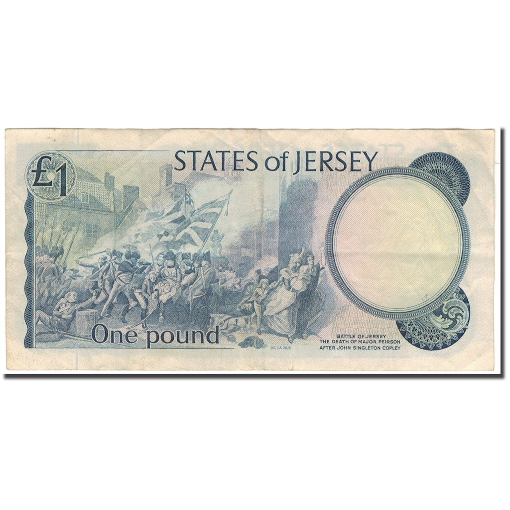 Banconote, Jersey, 1 Pound, 1976, KM:11a, BB