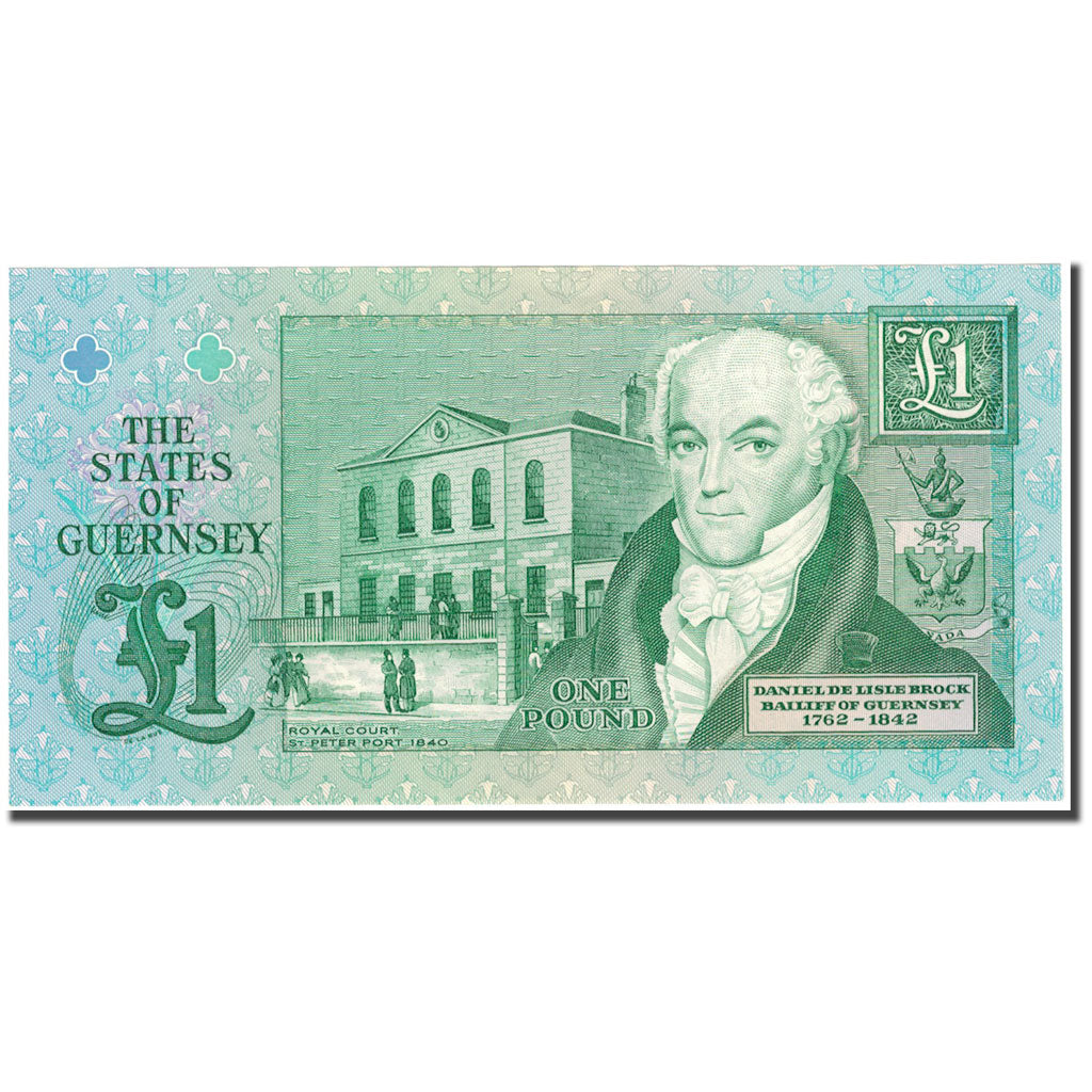 Banknote, Guernsey, 1 Pound, 1991, KM:52a, UNC(65-70)