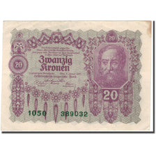 Banknote, Austria, 20 Kronen, 1922-01-02, KM:76, AU(55-58)