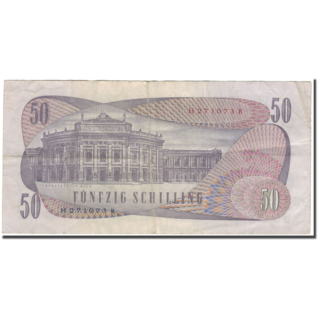Banknote, Austria, 50 Schilling, 1970-01-02, KM:143a, VF(30-35)