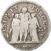 FRANCE, 5 Francs, 1798, Bordeaux, KM #639.5, VG(8-10), Silver, Gadoury #563,...